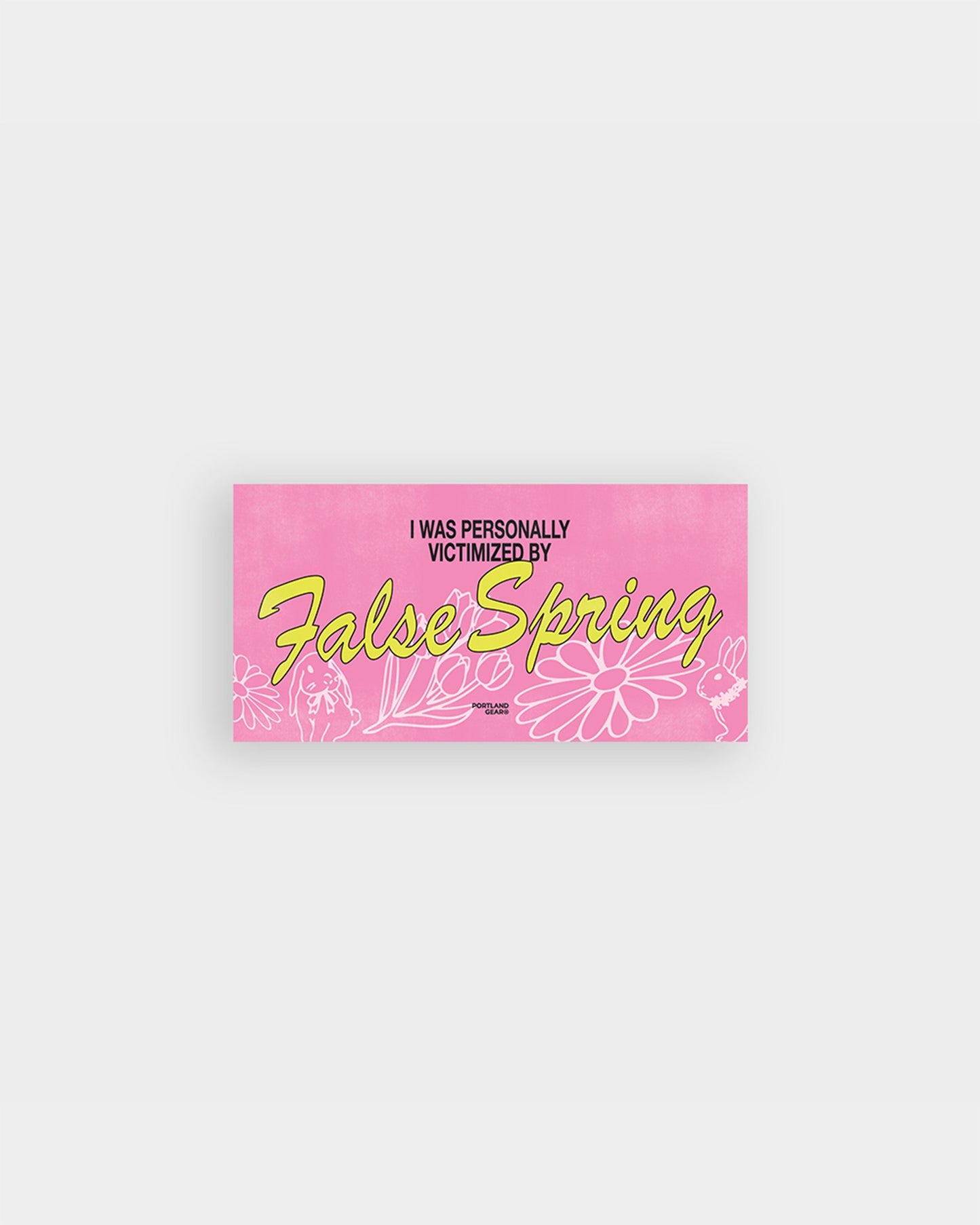 False Spring Sticker