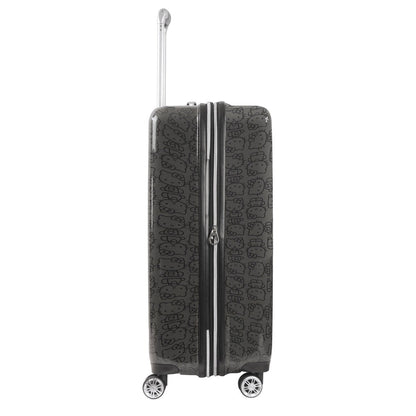 Hello Kitty Pose All Over 29.5" Hard-Sided Luggage Black - Stiles Supply Co.