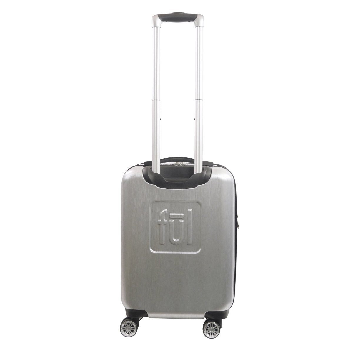 Peanuts Snoopy & Woodstock Silver 22" Carry-on Spinner Luggage - Stiles Supply Co.