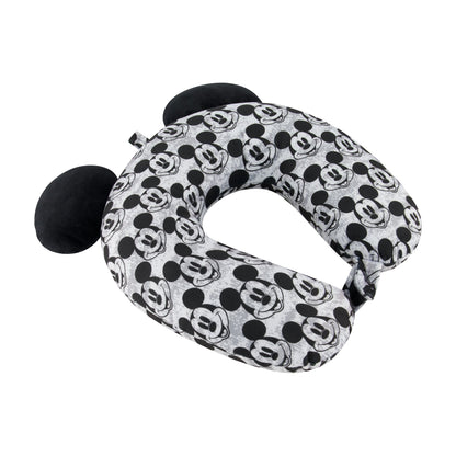 Disney Mickey Mouse Black / Grey 3D ears travel pillow - Stiles Supply Co.