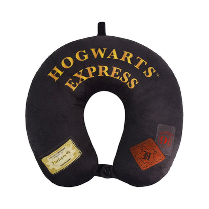 Harry Potter Black Travel Neck Pillow, Hogwart's Express - Stiles Supply Co.
