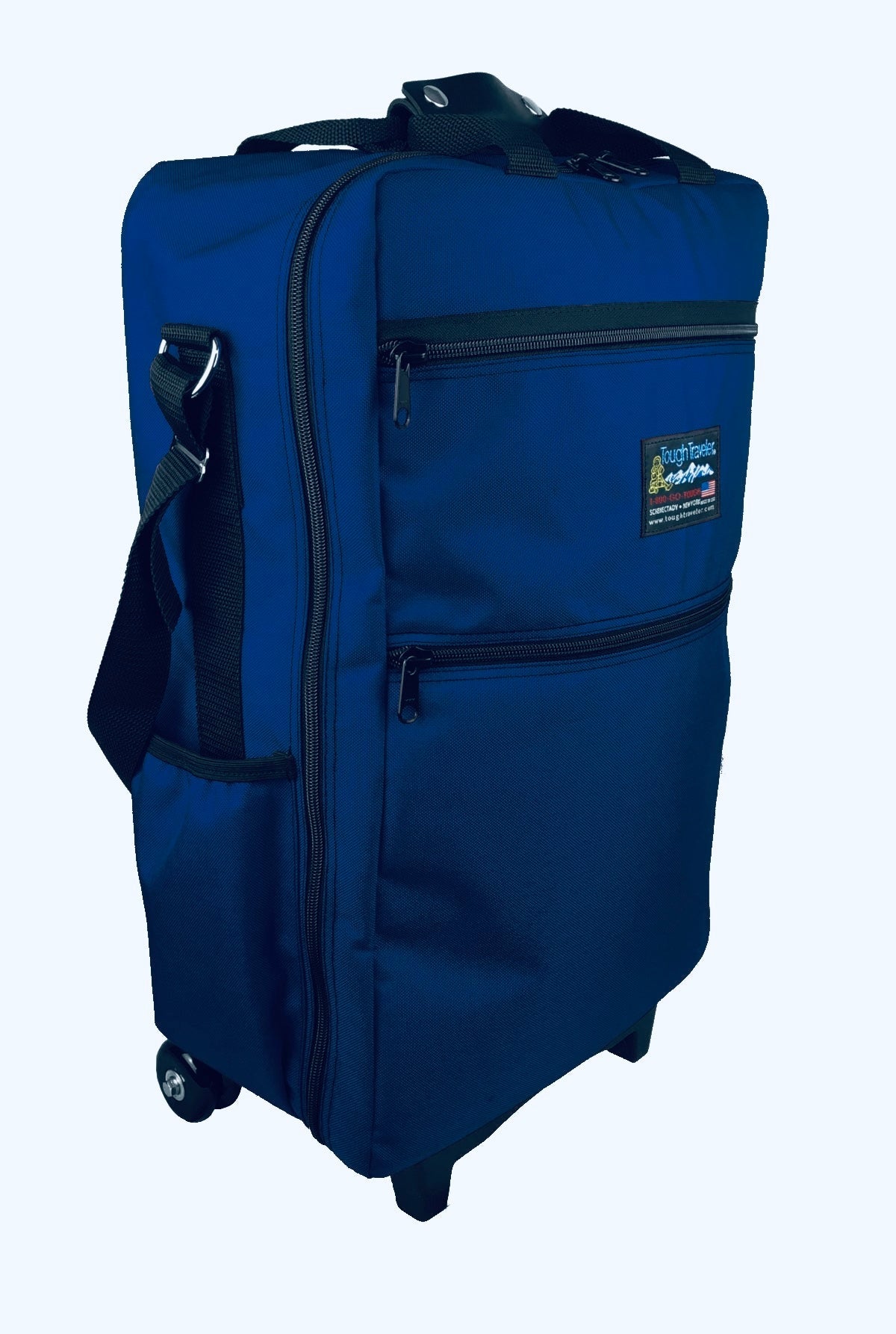 Tough Traveler CLIPPER Rolling Carry-On Luggage (Made in USA)