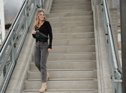 Romfre Haleiwa Woven Leather Sling Bag - Stiles Supply Co.