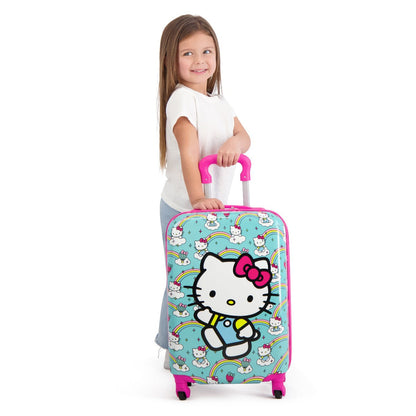 Ful X Hello Kitty Rainbows Kids 21" Carry-on Luggage - Stiles Supply Co.