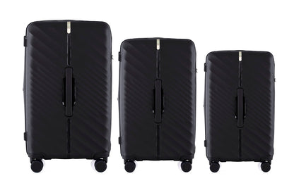 Mirage IZOD Gail Hard shell Expandable 3 Piece Luggage Set - Stiles Supply Co.