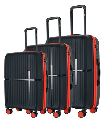 Mirage GALA Black 3-Piece Luggage Set – Hardshell, Lightweight - Stiles Supply Co.