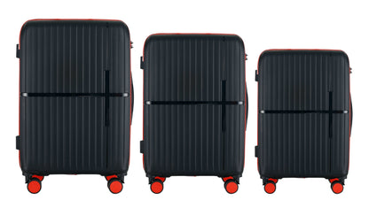 Mirage GALA Black 3-Piece Luggage Set – Hardshell, Lightweight - Stiles Supply Co.