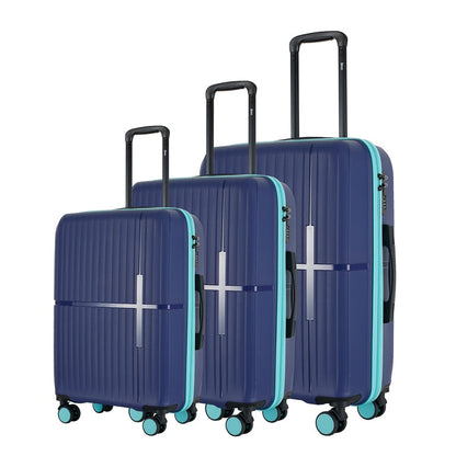 Mirage GALA 3-Piece Luggage Set - Navy Teal - Stiles Supply Co.