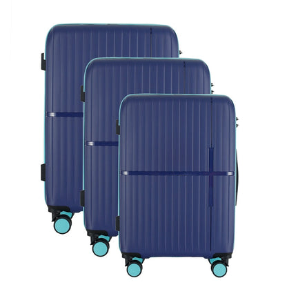 Mirage GALA 3-Piece Luggage Set - Navy Teal - Stiles Supply Co.