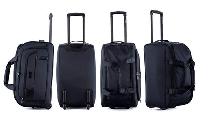 IZOD Gavin Soft shell Lightweight Duffel Rolling Bag 4 Piece Set - Stiles Supply Co.