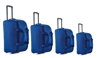 IZOD Gavin Soft shell Lightweight Duffel Rolling Bag 4 Piece Set - Stiles Supply Co.