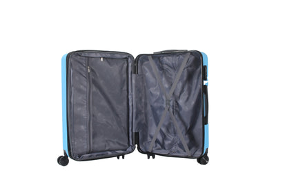 IZOD Golf Expandable Hard shell Lightweight 3 Piece Luggage Set - Stiles Supply Co.