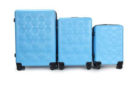 IZOD Golf Expandable Hard shell Lightweight 3 Piece Luggage Set - Stiles Supply Co.