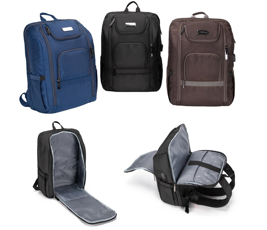 IZOD Gina Business Travel Slim Durable Laptop Backpack - Stiles Supply Co.