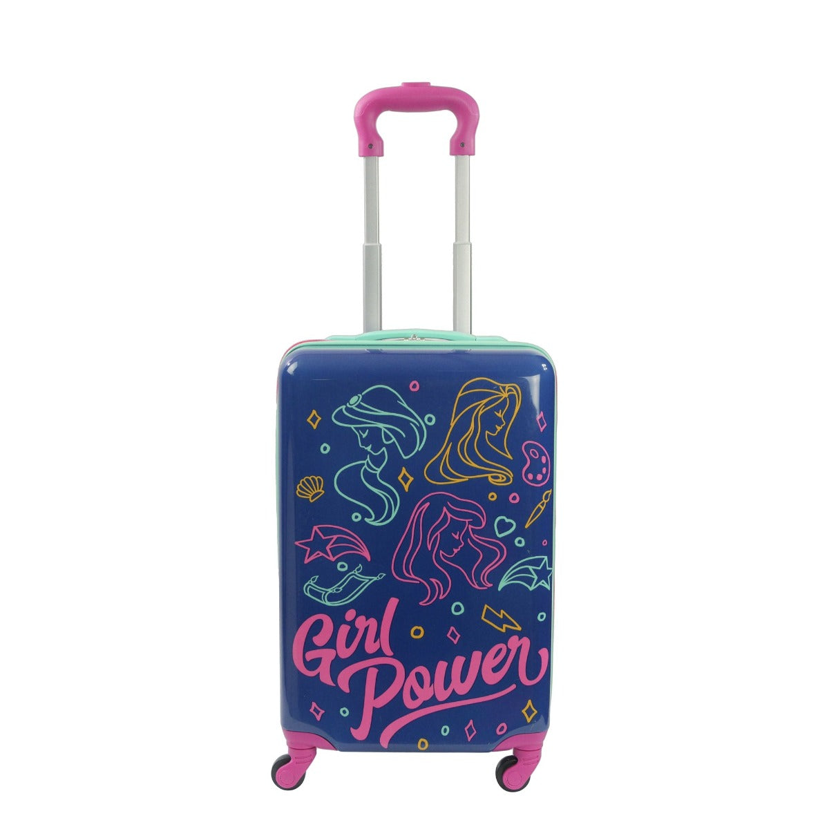 Disney Princess Girl Power Kids 21" Spinner Luggage - Stiles Supply Co.