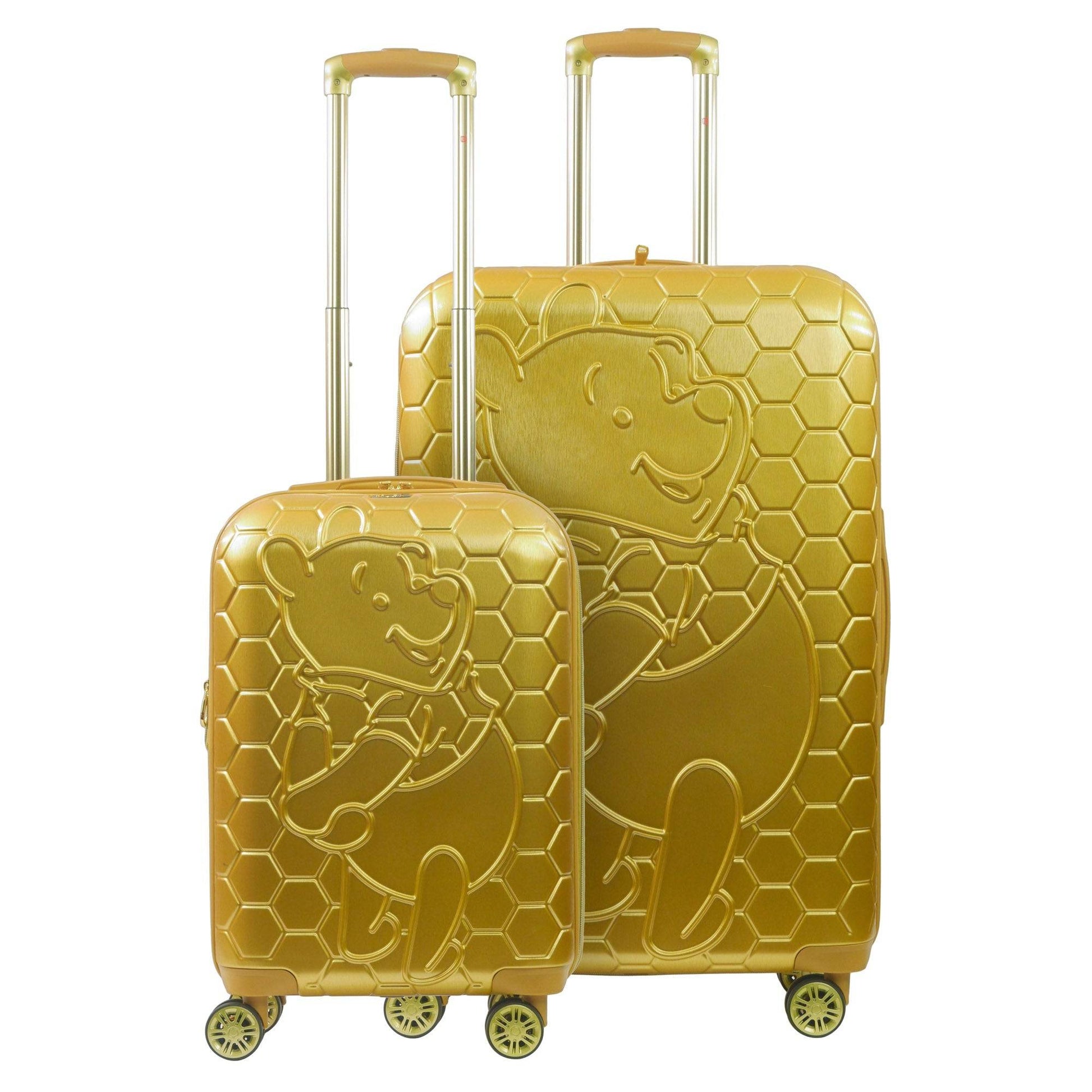 Disney Winnie the Pooh Molded ABS 2pc Hard-sided Spinner Luggage Set