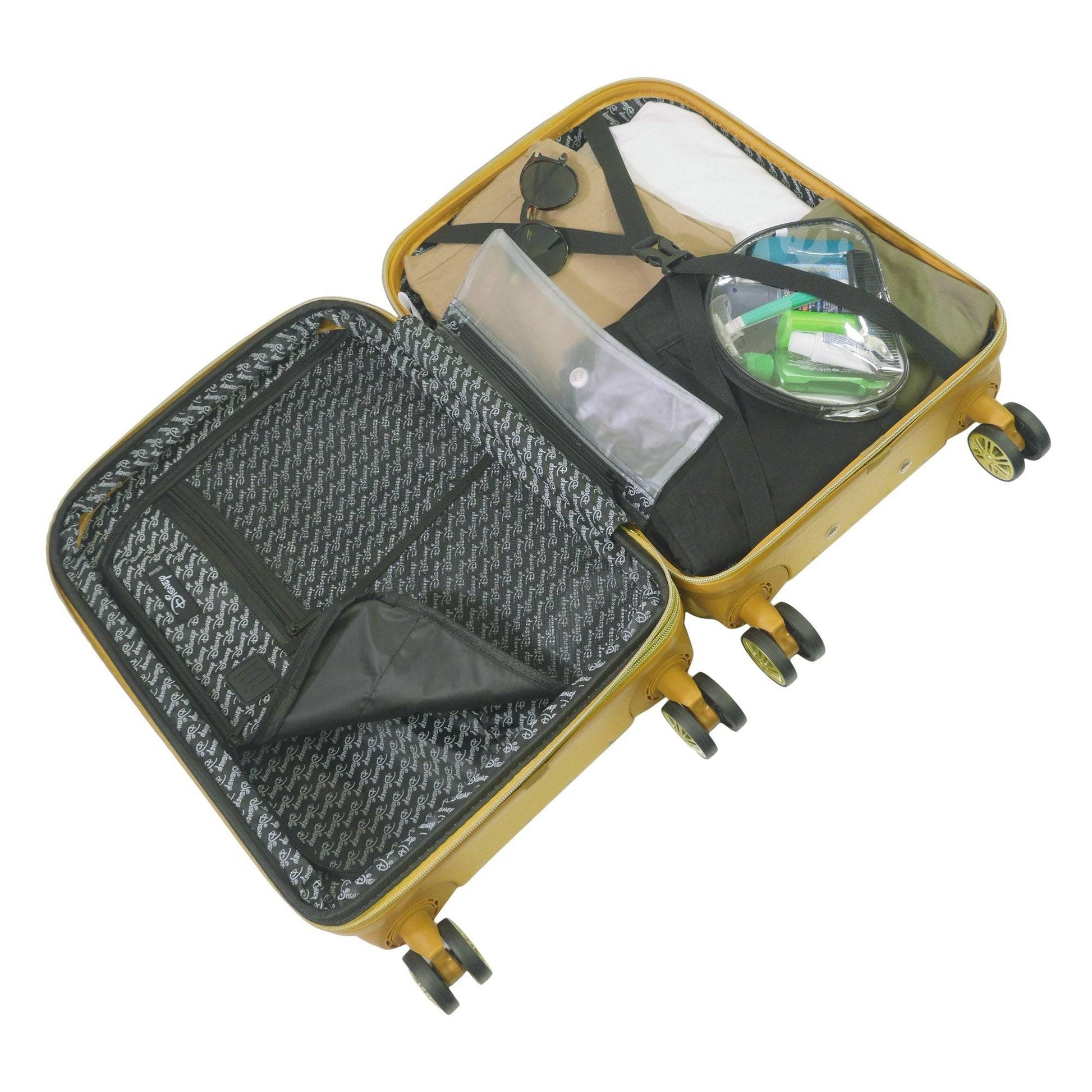 Disney Winnie the Pooh Molded ABS 2pc Hard-sided Spinner Luggage Set