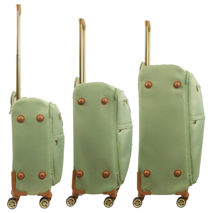 Tommy Bahama 3-Piece Green Soft-Sided Luggage Set - Stiles Supply Co.