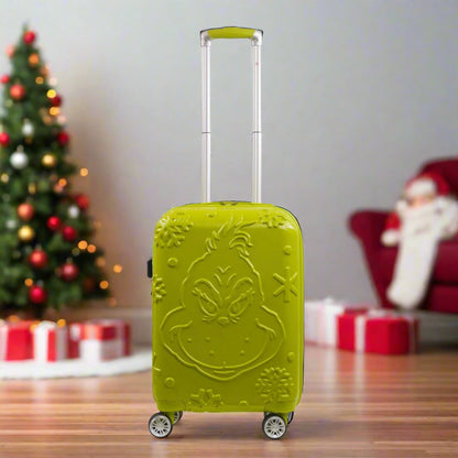 Dr. Seuss Grinch Ful 22" Carry-on Spinner Luggage - Stiles Supply Co.