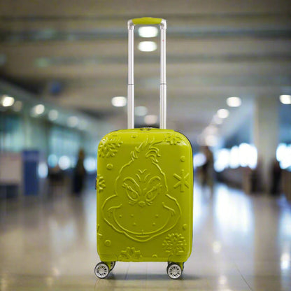 Dr. Seuss Grinch Ful 22" Carry-on Spinner Luggage - Stiles Supply Co.