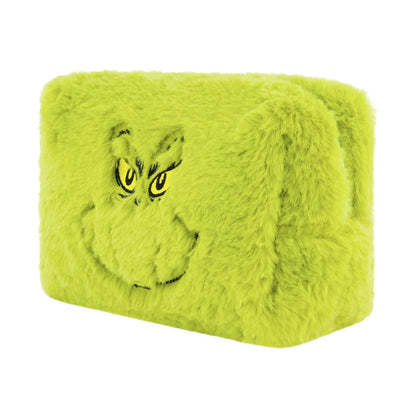 The Grinch Face Plush Cosmetic Bag - Stiles Supply Co.