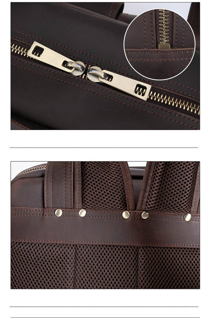 Steel Horse Leather The Gaetano Leather Camera Bag - Stiles Supply Co.