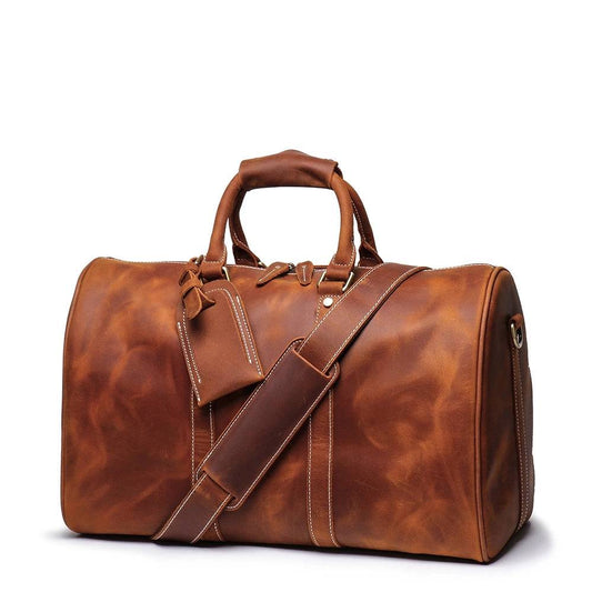 Steel Horse Leather The Brandt Small Weekender - Stiles Supply Co.