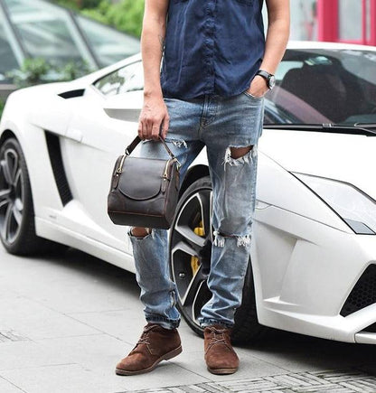 Steel Horse Leather The Calista Small Leather Camera Bag - Stiles Supply Co.