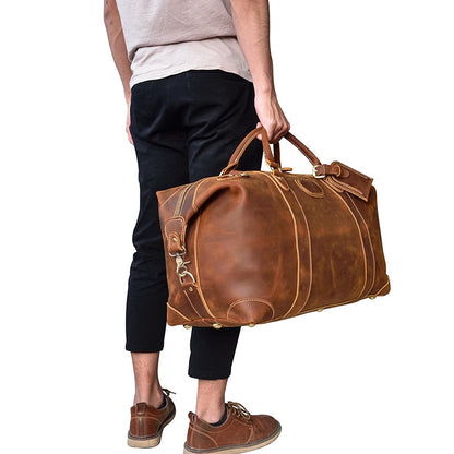 Steel Horse Leather The Eira Duffle Bag - Stiles Supply Co.