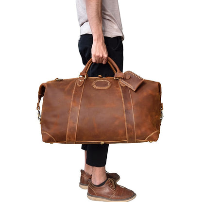 Steel Horse Leather The Eira Duffle Bag - Stiles Supply Co.