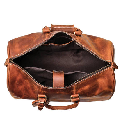 Steel Horse Leather The Brandt Small Weekender - Stiles Supply Co.