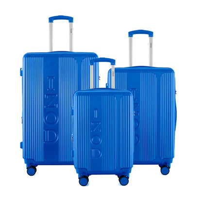 IZOD Hyman Expandable Hard shell Lightweight 3 Piece Luggage Set - Stiles Supply Co.