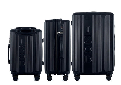 IZOD Hyman Expandable Hard shell Lightweight 3 Piece Luggage Set - Stiles Supply Co.