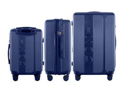IZOD Hyman Expandable Hard shell Lightweight 3 Piece Luggage Set - Stiles Supply Co.