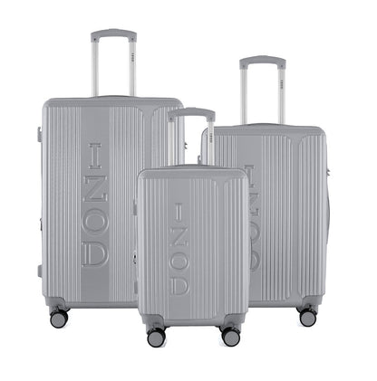 IZOD Hyman Expandable Hard shell Lightweight 3 Piece Luggage Set - Stiles Supply Co.