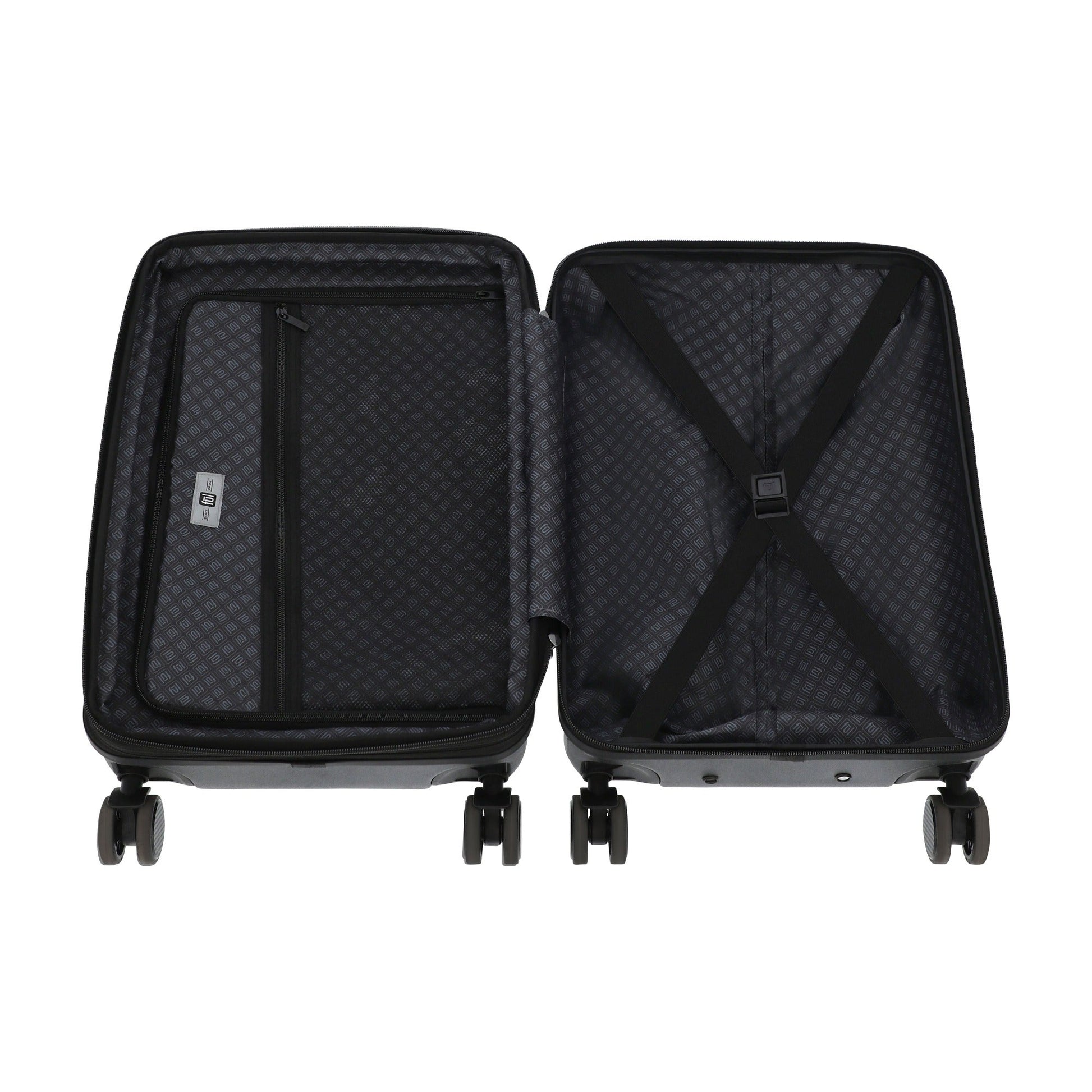 BT21 22.5" Navy Carry-On Suitcase Luggage - Stiles Supply Co.