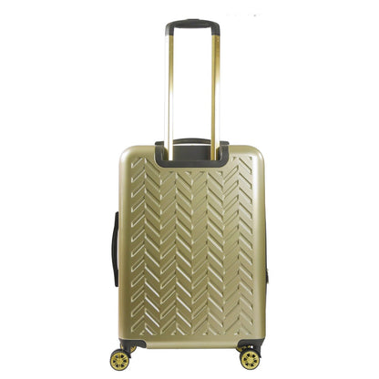 Ful Groove 27" Expandable Hardside Spinner Luggage, Gold - Stiles Supply Co.