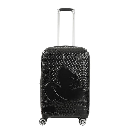 Mickey Mouse Rolling Luggage FŪL Disney Luggage 26" Black - Stiles Supply Co.