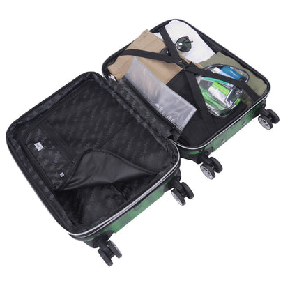 Harry Potter Slytherin 22" Carry-on Spinner Suitcase Luggage - Stiles Supply Co.