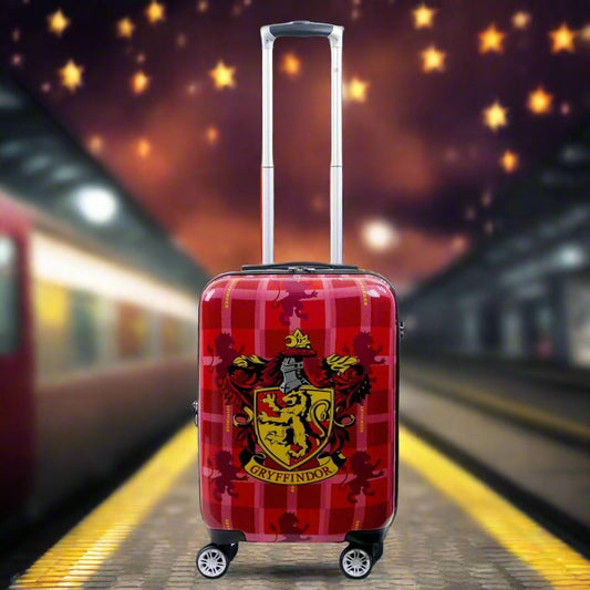 Harry Potter Gryffindor 22" Hardside Spinner Luggage, Red - Stiles Supply Co.