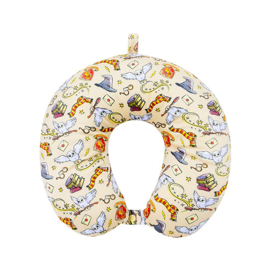 Harry Potter All over Print Memory Foam Travel Neck pillow - Stiles Supply Co.