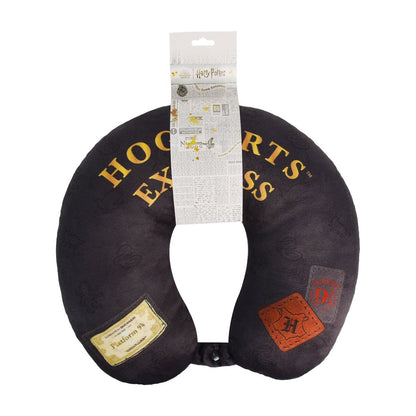 Harry Potter Black Travel Neck Pillow, Hogwart's Express - Stiles Supply Co.