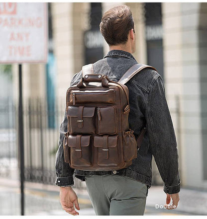 Steel Horse Leather The Shelby Backpack - Stiles Supply Co.