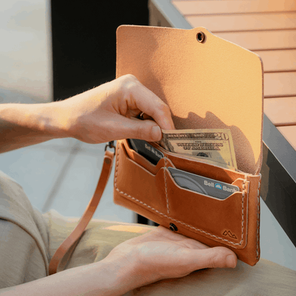 Range Leather Helena Clutch