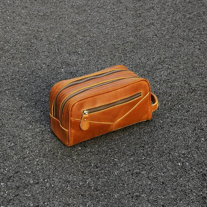 Steel Horse Leather The Nomad Toiletry Bag - Stiles Supply Co.