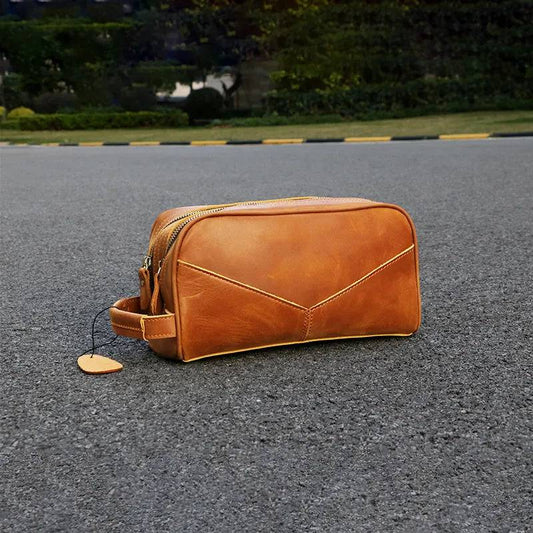 Steel Horse Leather The Nomad Toiletry Bag - Stiles Supply Co.