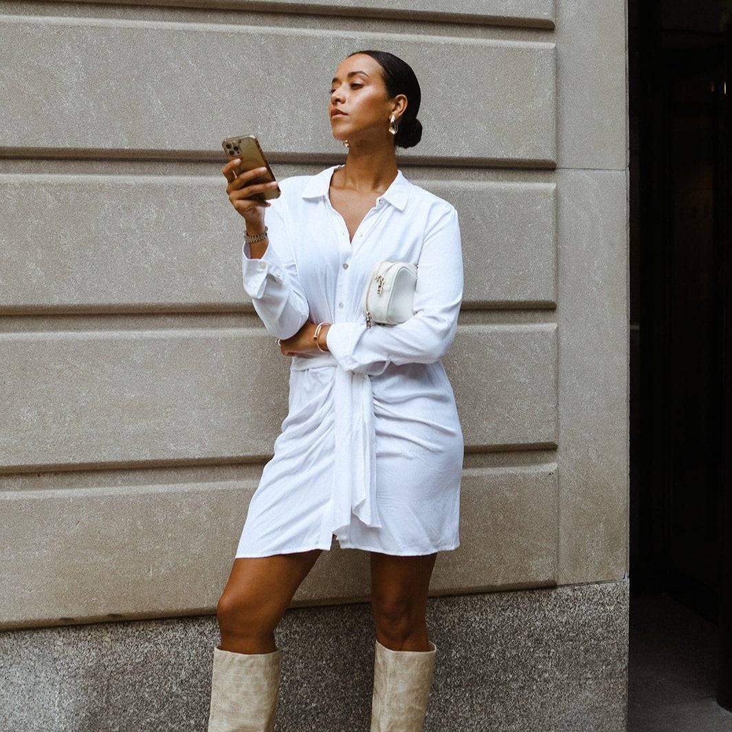 Hudson + Bleecker Latitude Beauty Bag - Ecru