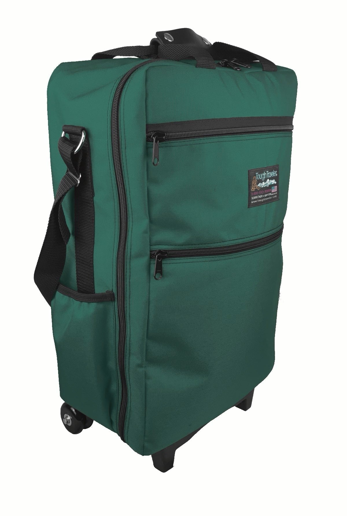 Tough Traveler CLIPPER Rolling Carry-On Luggage (Made in USA)