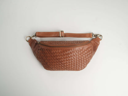 Romfre Haleiwa Woven Leather Sling Bag - Stiles Supply Co.