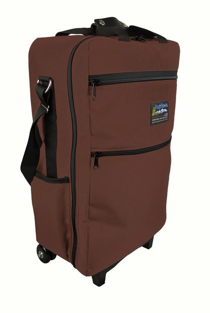 Tough Traveler CLIPPER Rolling Carry-On Luggage (Made in USA)